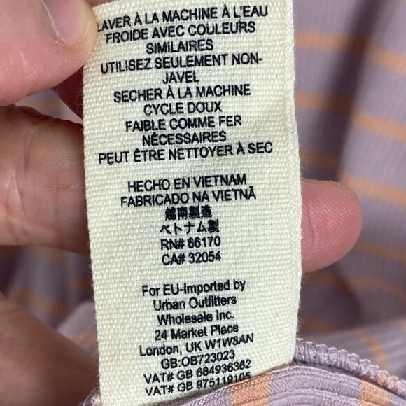 Free People Good Finds Ruffle Cuff Long Sleeve Tee Size S Bell Sleeve Boho Top - Picture 8 of 9